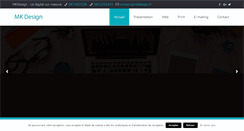 Desktop Screenshot of mkdesign.fr